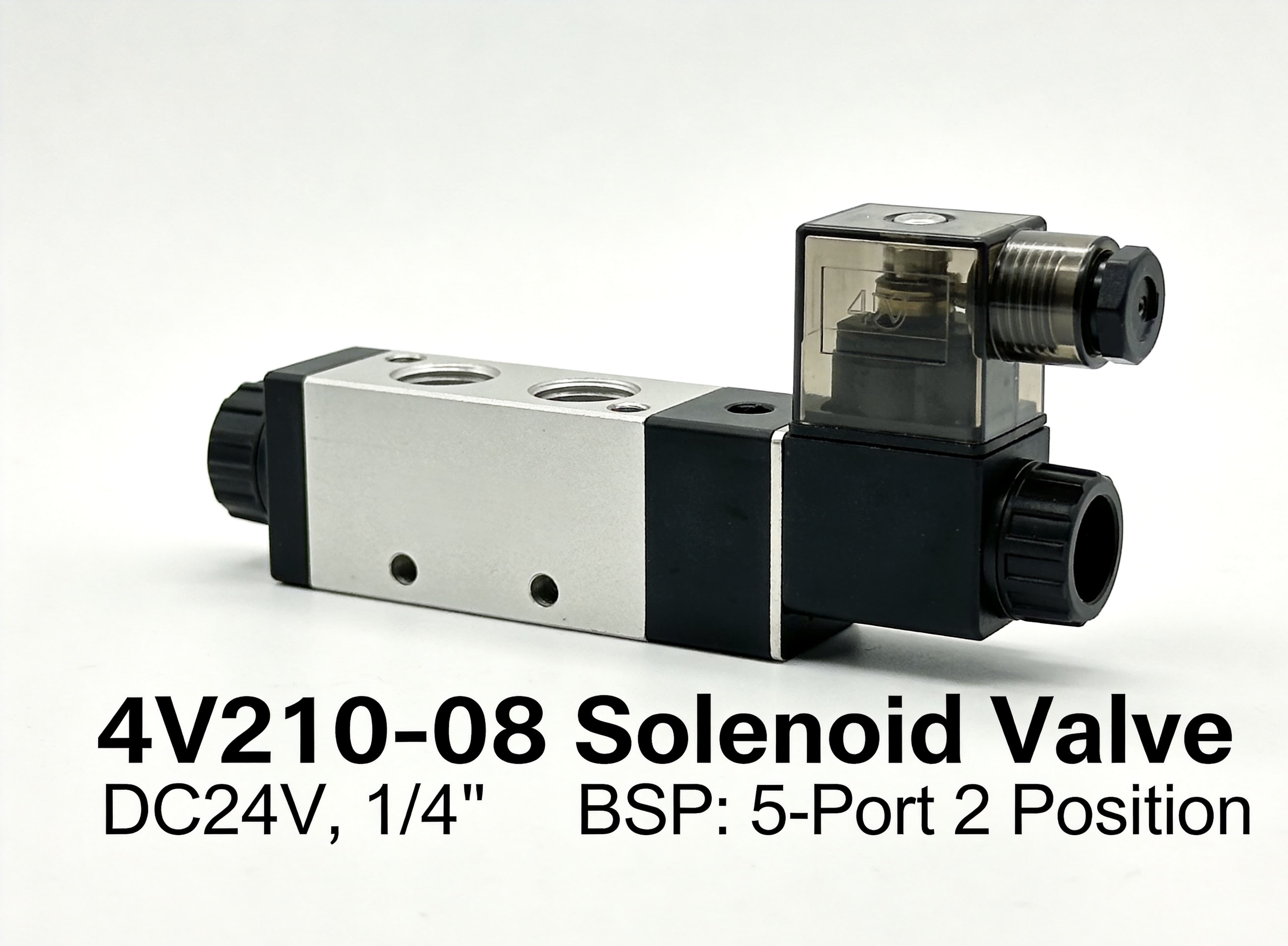 Solenoid Valve series reference image for 4v pneumatic products, model matching, and RFQ sourcing