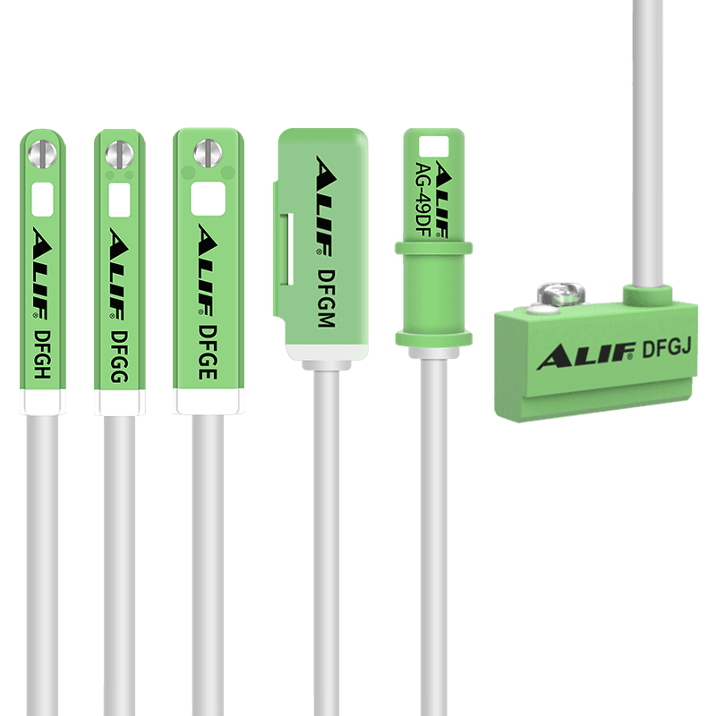 Magnetic switch for pneumatic cylinder sourcing path