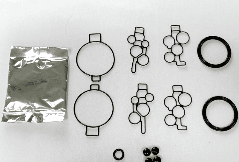 Mixed pneumatic spare parts RFQ path