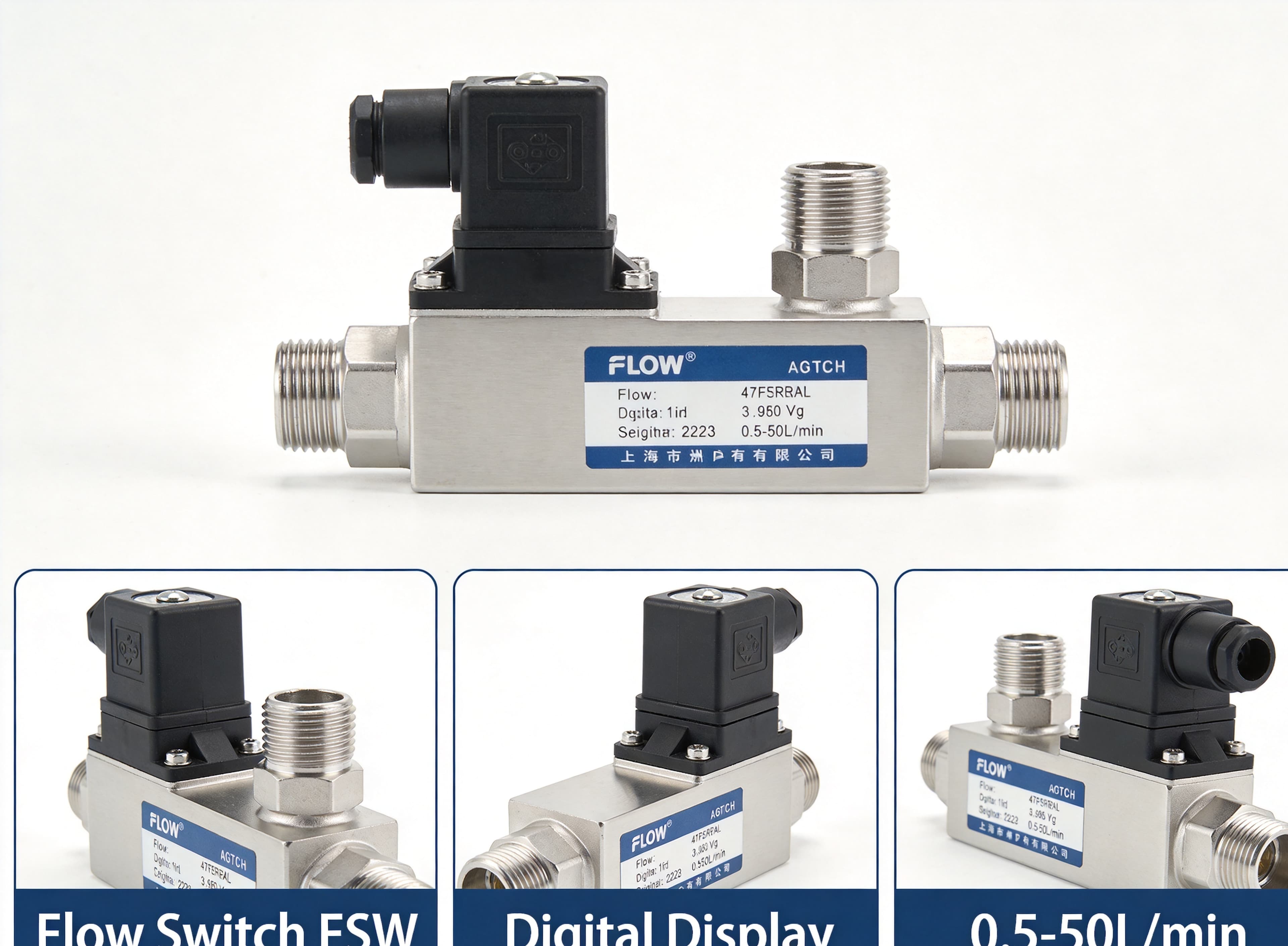 Flow Switch series reference image for Magnetic Switch pneumatic products, model matching, and RFQ sourcing