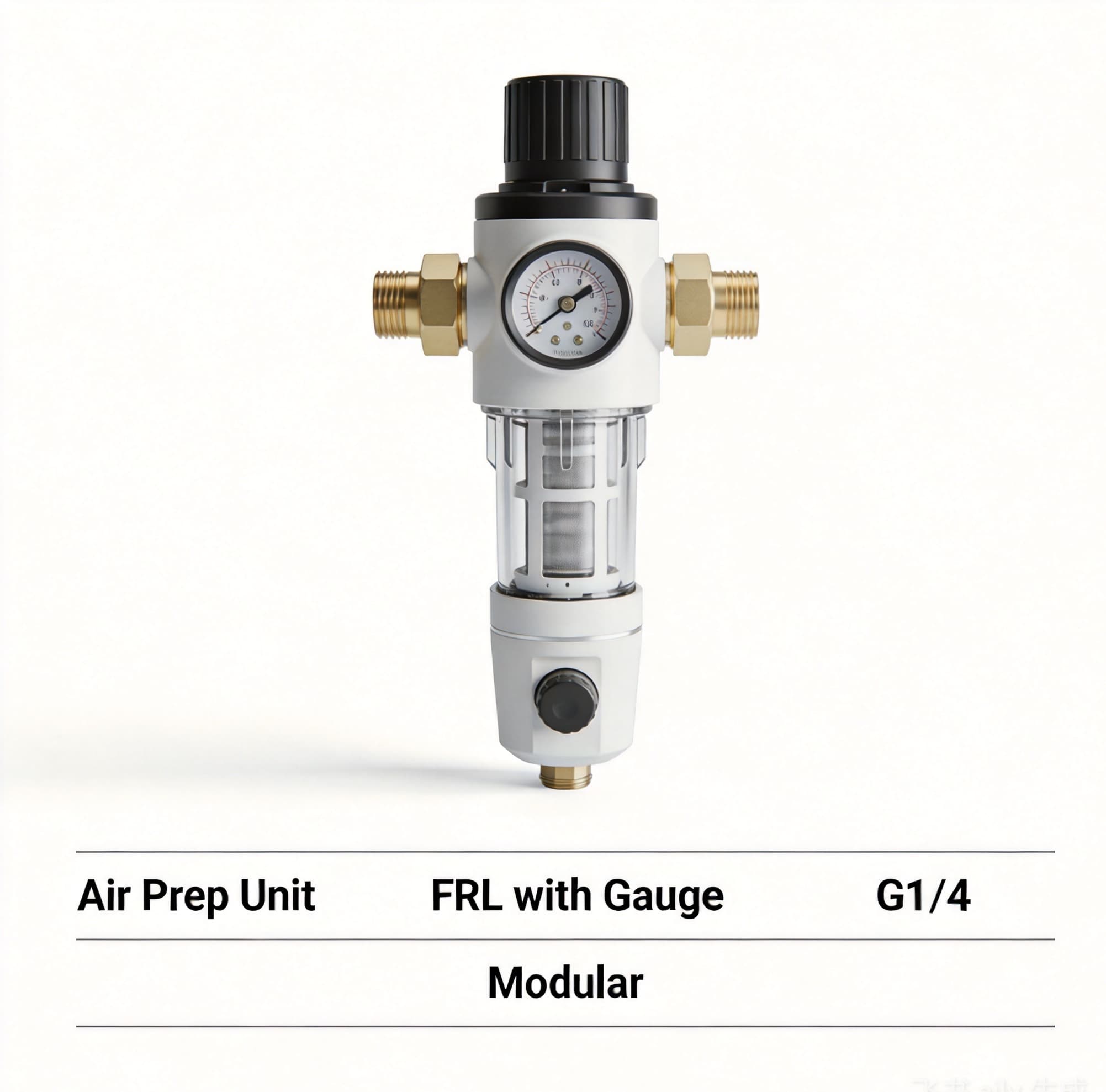 Air Prep Unit homepage series visual for Air Treatment pneumatic products, model matching, and RFQ sourcing