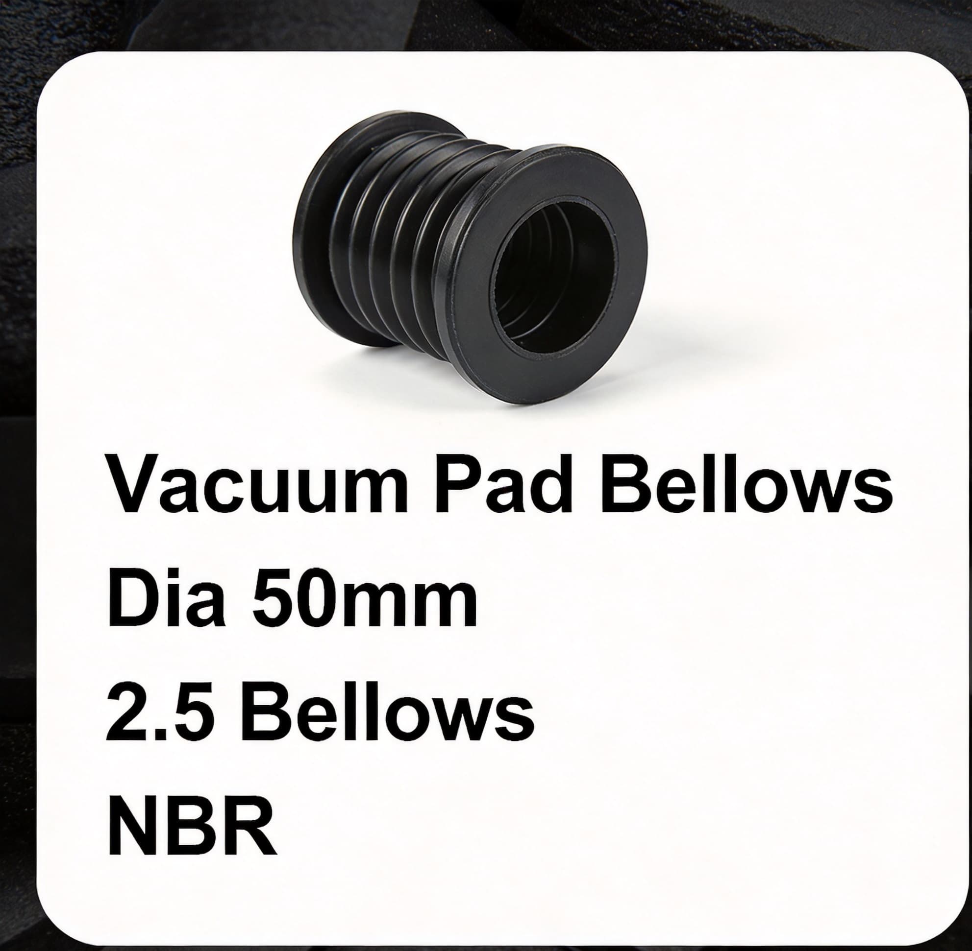 Vacuum Pad Bellows catalog gallery reference for Vacuum pneumatic products, model matching, and RFQ sourcing
