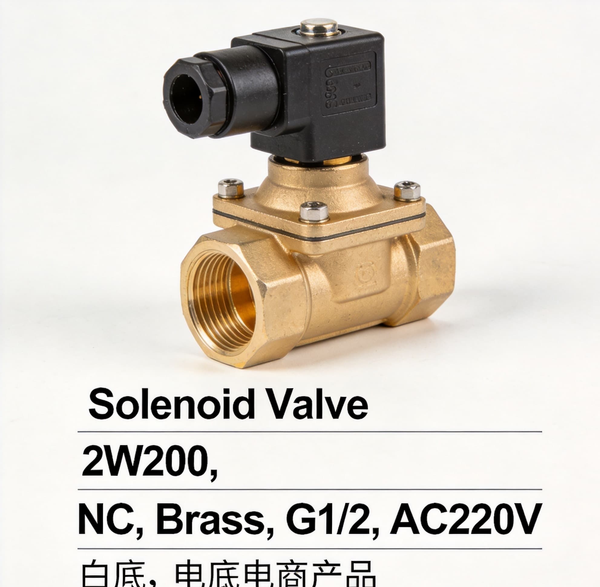 Solenoid Valve 2w200 series reference image for Solenoid Valve pneumatic products, model matching, and RFQ sourcing