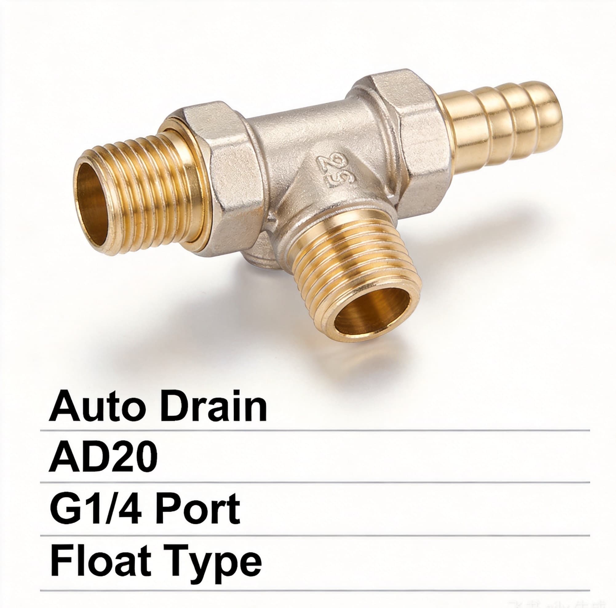 Auto Drain Ad20 catalog gallery reference for Air Treatment pneumatic products, model matching, and RFQ sourcing
