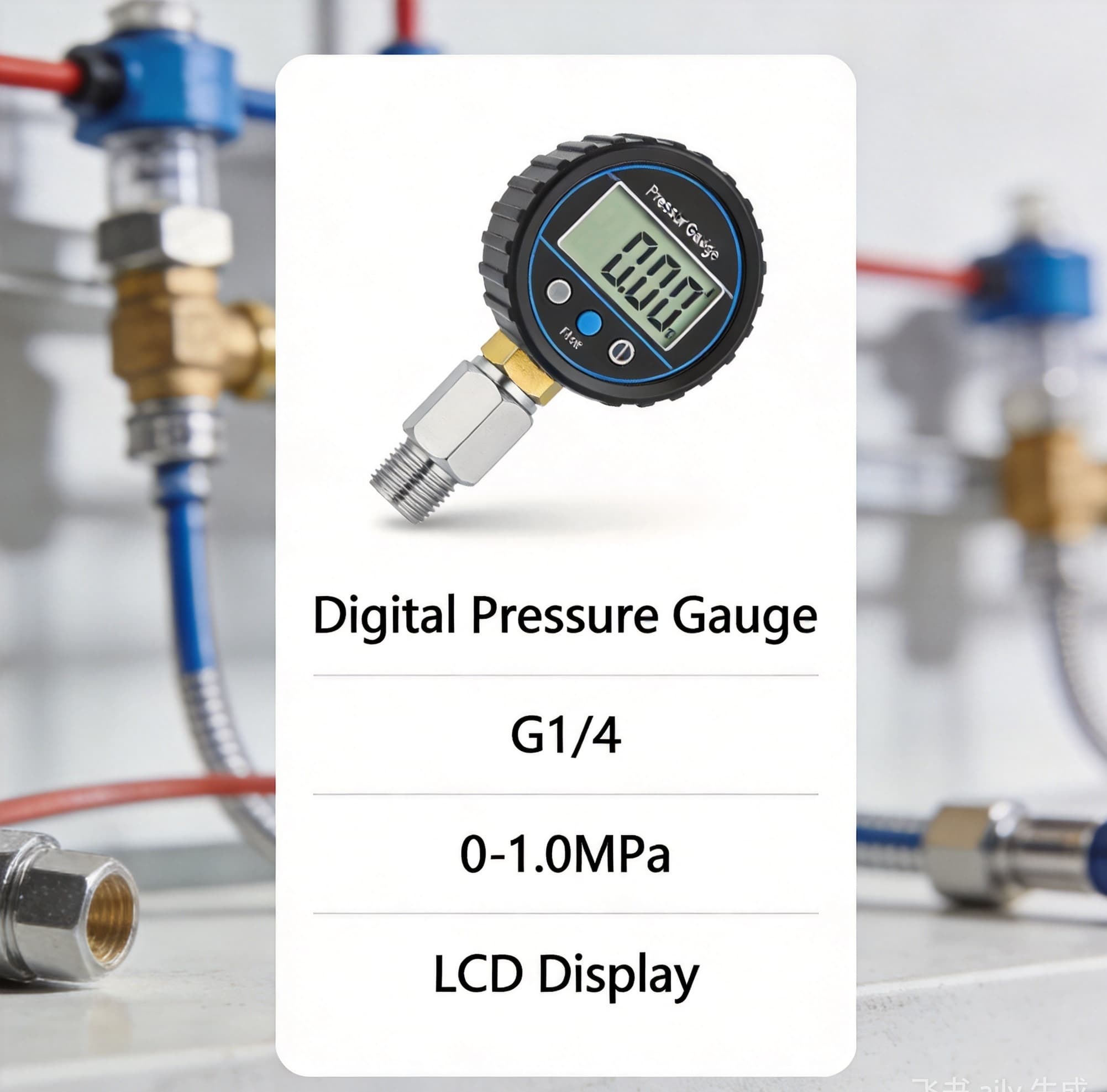 Digital Pressure Gauge catalog gallery reference for Air Treatment pneumatic products, model matching, and RFQ sourcing