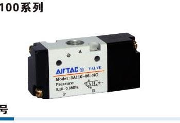 3A100 air-pilot valve product reference