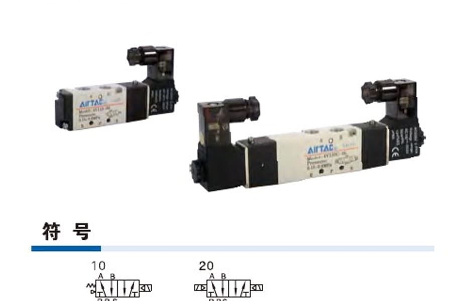4V100 solenoid valve product reference