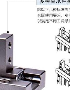 HFTKL normally open pneumatic gripper product reference